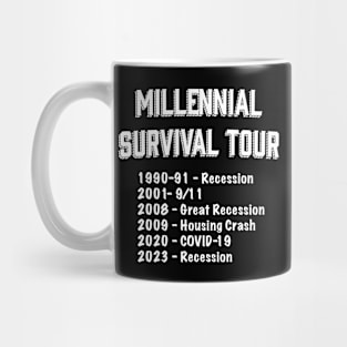 Millennial Survivor Tour Date Mug